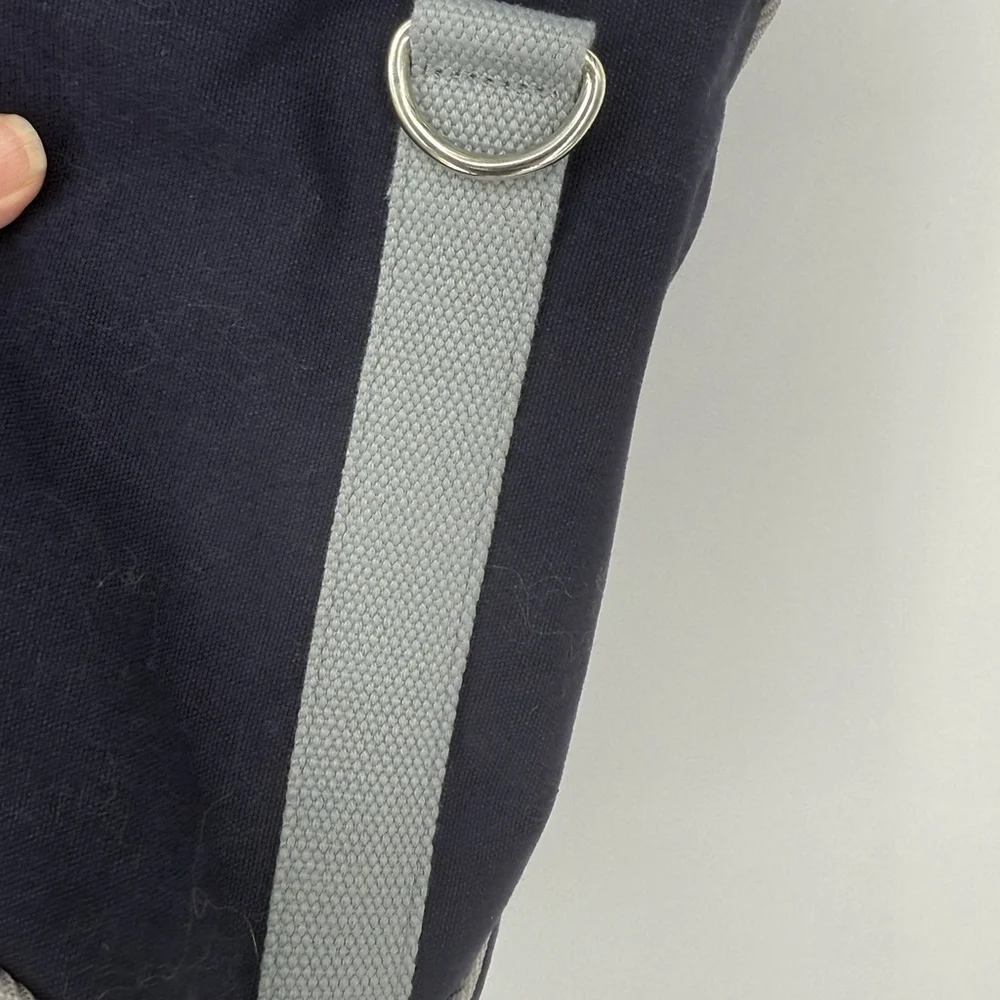 Birdogs Duffle Gym Travel Carry On Bag Navy Blue Canvas